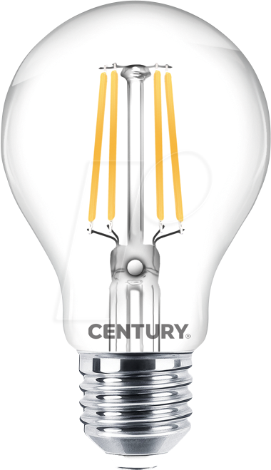 CENT ING3A052730 - LED-Lampe E27, 5 W, 1060 lm, 3000 K, Filament von Century
