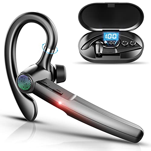 Ceppekyy Bluetooth-Headset, 48-Stunden-Talk-Wireless-Headset mit Mikrofon, Freisprech-Bluetooth-Ohrhörer für Unternehmen/Büro/Fahren, kabellose In-Ear-Bluetooth-Kopfhörer für iPhone, Android, Samsung Ceppekyy Bluetooth-Headset, 48-Stunden-Talk-Wireless-Headset mit Mikrofon, Freisprech-Bluetooth-Ohrhörer für Unternehmen/Büro/Fahren, kabellose In-Ear-Bluetooth-Kopfhörer für iPhone, Android, Samsung von Ceppekyy