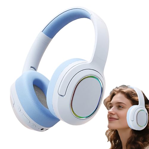 Ceprznvey Kabellose Headsets, Ohrhörer, faltbar, ergonomisches Design, stabile kabellose Verbindung, Heimsport, Computer-Kopfhörer, 6,69 x 5,51 x 3,15 cm Ceprznvey Kabellose Headsets, Ohrhörer, faltbar, ergonomisches Design, stabile kabellose Verbindung, Heimsport, Computer-Kopfhörer, 6,69 x 5,51 x 3,15 cm von Ceprznvey