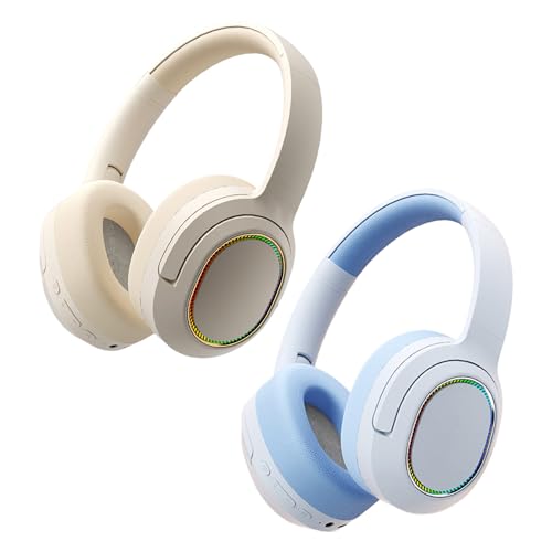 Ceprznvey Kabellose Headsets, Ohrhörer, faltbar, ergonomisches Design, stabile kabellose Verbindung, Heimsport, Computer-Kopfhörer, 6,69 x 5,51 x 3,15 cm Ceprznvey Kabellose Headsets, Ohrhörer, faltbar, ergonomisches Design, stabile kabellose Verbindung, Heimsport, Computer-Kopfhörer, 6,69 x 5,51 x 3,15 cm von Ceprznvey