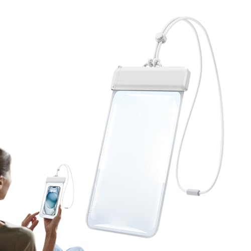 Ceprznvey Wasserdichte Telefonhülle für freies Tauchen | wasserdichte Schutzhülle, große Kapazität staubdichte Tasche mit Touchscreen für Kajak, Rafting, Angeln im Kreuzfahrtpool Ceprznvey Wasserdichte Telefonhülle für freies Tauchen | wasserdichte Schutzhülle, große Kapazität staubdichte Tasche mit Touchscreen für Kajak, Rafting, Angeln im Kreuzfahrtpool von Ceprznvey