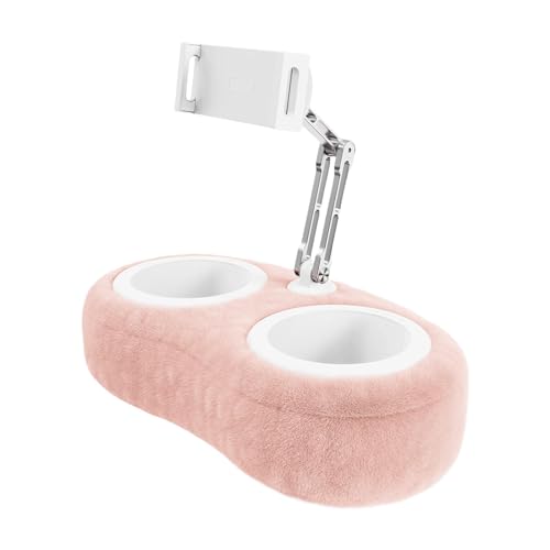 Tablet-Ständer, Handyhalter, gemütlicher Tablet-Ständer, gemütlicher Tablet-Ständer mit Kissen und Snackschale, verstellbarer Handy- und Tablet-Halter mit Kissen für Schoß und Couch, Blau, Rosa, Gelb Tablet-Ständer, Handyhalter, gemütlicher Tablet-Ständer, gemütlicher Tablet-Ständer mit Kissen und Snackschale, verstellbarer Handy- und Tablet-Halter mit Kissen für Schoß und Couch, Blau, Rosa, Gelb von Ceprznvey
