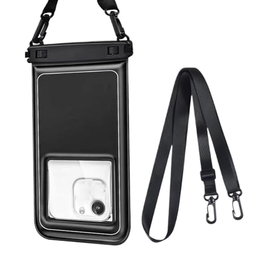 Waterproof Pouch for Swimming, Floating Cell Phone Case, Detachable Lanyard Secure Seal, Touchscreen Dry Protection, Automatic Air Cushion Design, Safety Gear for Pool Beach Travel von Ceprznvey
