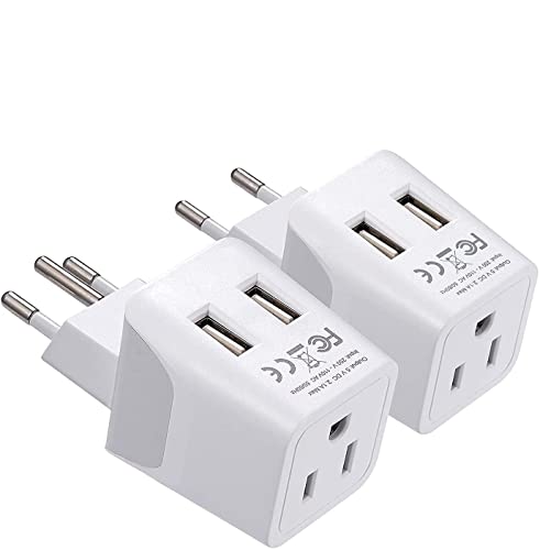 Ceptics Schweiz Reisestecker-Set – mit 2 USB- + USA-Buchseneingängen – Typ J und Typ C – ultrakompakt – sicher geerdet – perfekt für Handys, Laptops, Kameraladegeräte Ceptics Schweiz Reisestecker-Set – mit 2 USB- + USA-Buchseneingängen – Typ J und Typ C – ultrakompakt – sicher geerdet – perfekt für Handys, Laptops, Kameraladegeräte von Ceptics
