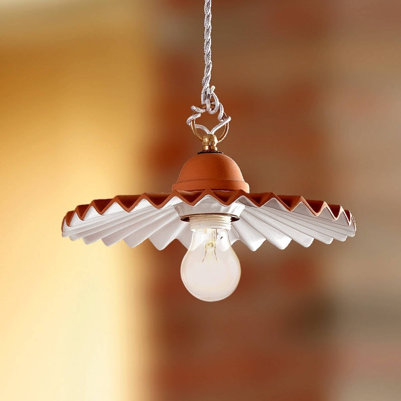 Hängeleuchte ARGILLA im Landhauslook 28 cm Hängeleuchte ARGILLA im Landhauslook 28 cm von Ceramiche