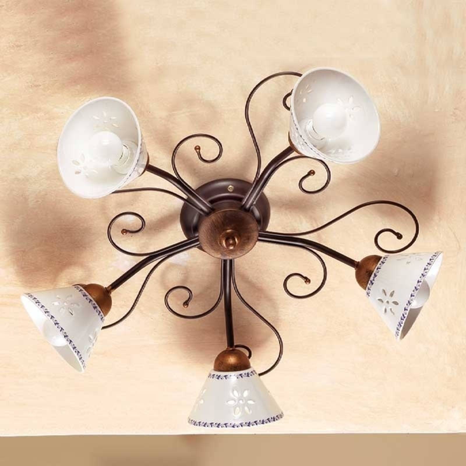 Romantische Deckenleuchte LIBERTY Romantische Deckenleuchte LIBERTY von Ceramiche