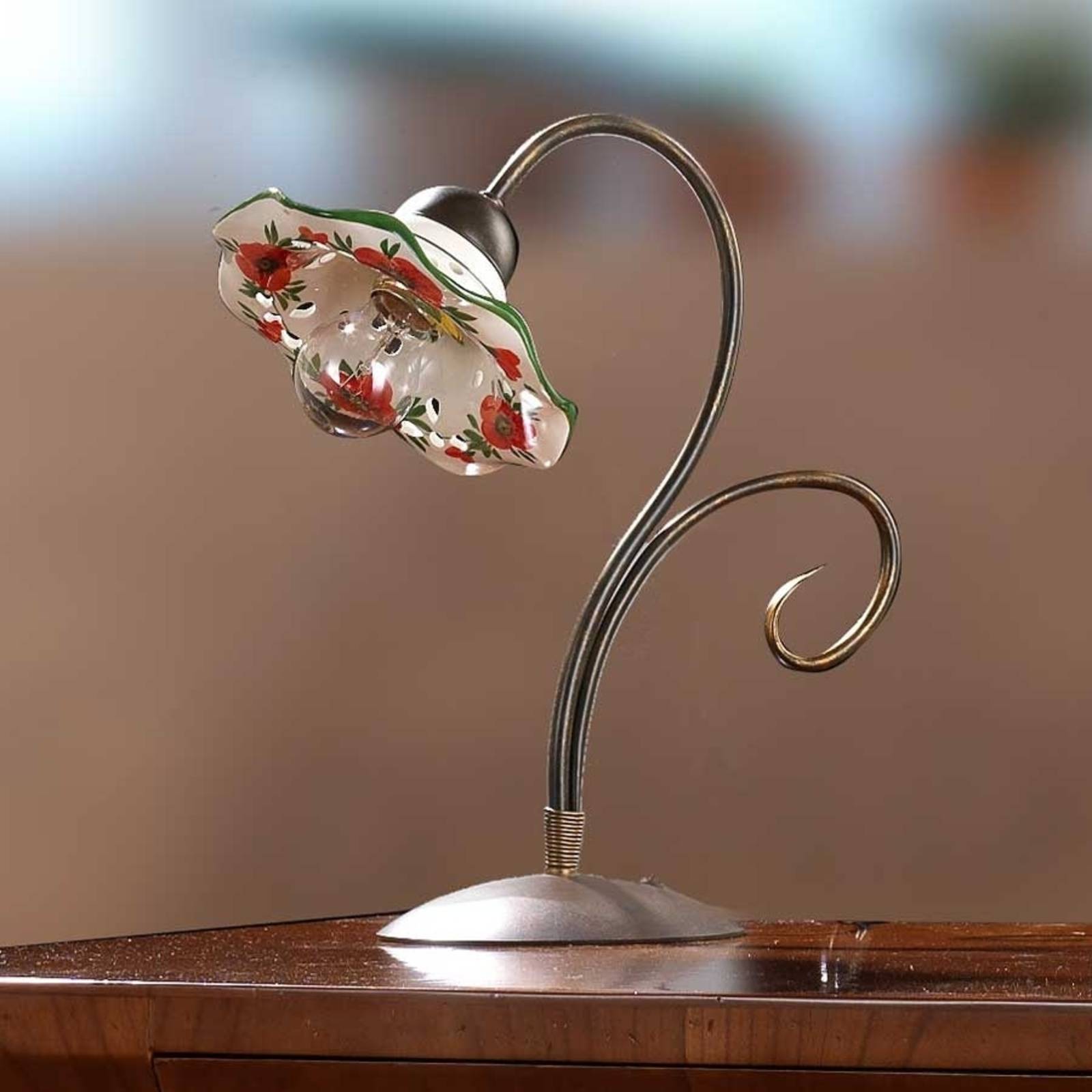 Tischleuchte ROSOLACCI mit Keramikschirm Tischleuchte ROSOLACCI mit Keramikschirm von Ceramiche