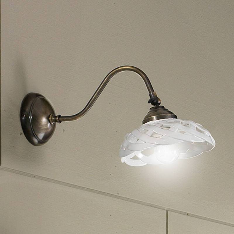Wandleuchte Emanuel Keramik Ausladung 33 cm von Ceramiche