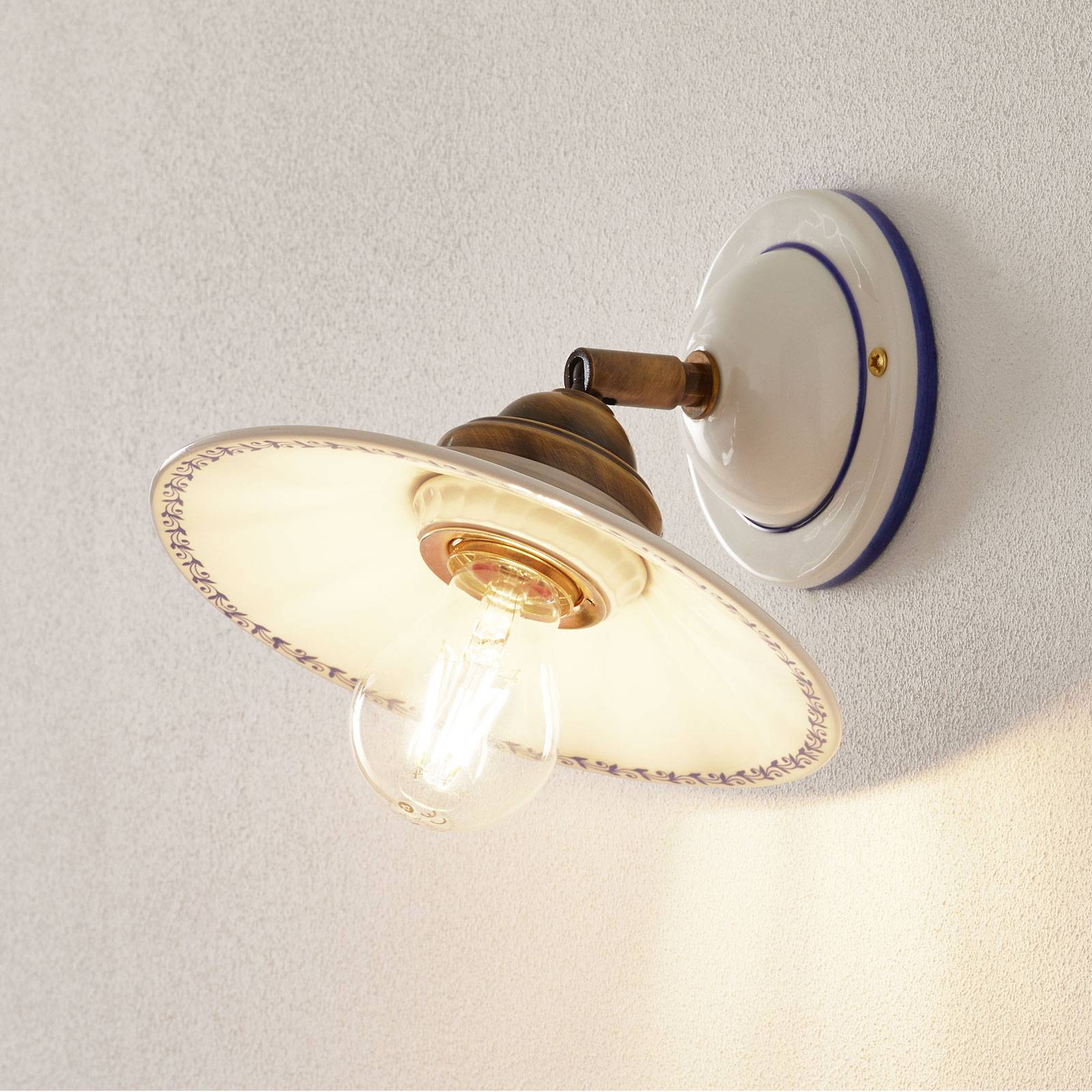 Wandleuchte Il Punti beweglich Wandleuchte Il Punti beweglich von Ceramiche