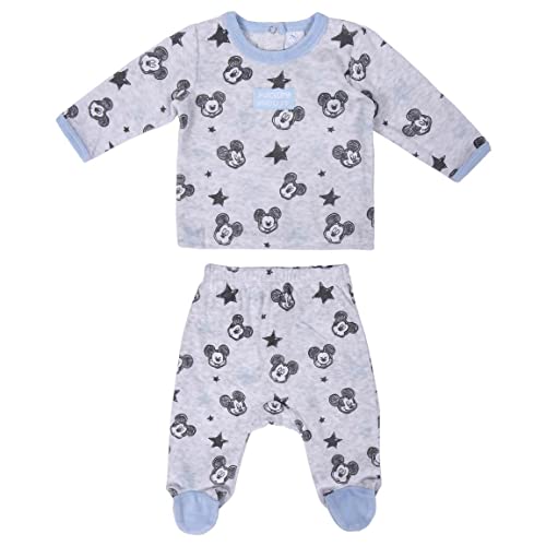 Cerdá Jungen Velour Cotton Mickey Gamaschen Set, Grau, 1 año von Cerdá