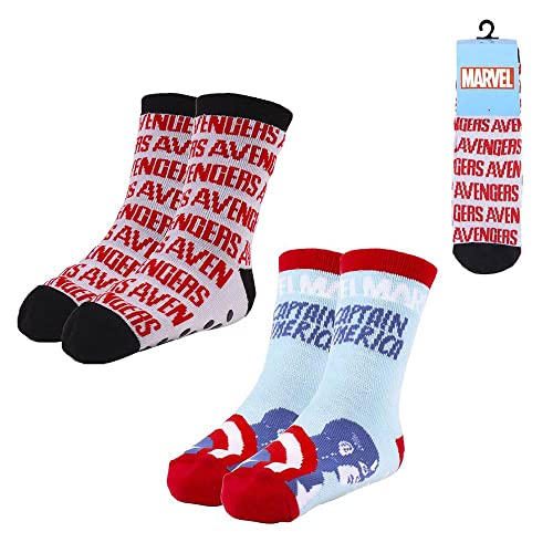 Cerdá Rutschfeste Socken, 2 Stück Avengers von CERDÁ LIFE'S LITTLE MOMENTS