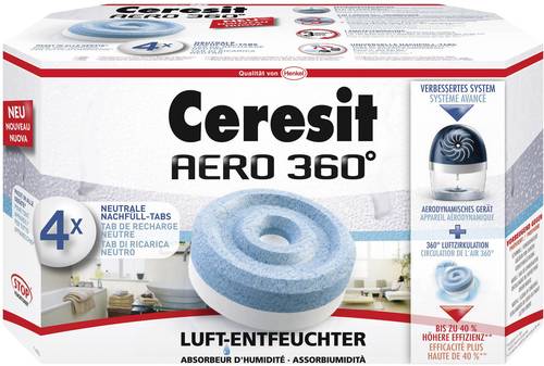 Ceresit AERO 360° Granulat-Luftentfeuchter 20m² Weiß, Blau Ceresit AERO 360° Granulat-Luftentfeuchter 20m² Weiß, Blau von Ceresit