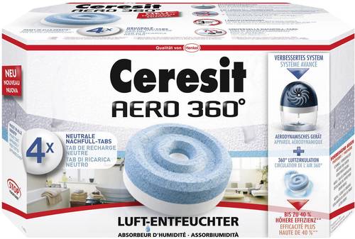 Ceresit AERO 360° Granulat-Luftentfeuchter 20m² Weiß, Blau von Ceresit