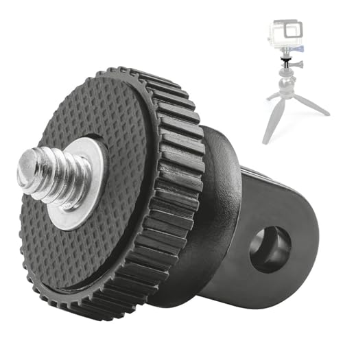 Stativ Adapter, Kamerahalterung Stativadapter, Halterungen Stativadapter, Stativ Halterung Adapter, Kamera Halterung 1/4 Zoll Adapter, Stativgewinde Adapter für Gopro, Action Kamera Adapter von Cerioll
