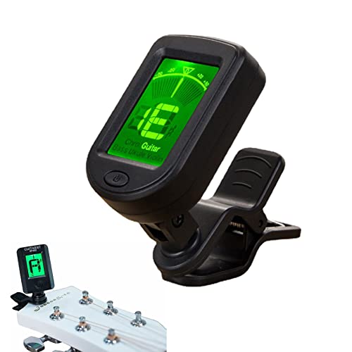 Stimmgeräte, Gitarre Stimmgerät, Stimmgerät Für Gitarre, Clip-on Tuner, Gitarren-Tuner/Stimmgerät, Tuner Gitarre, Digital Stimmgerät, Stimmgerät Akkurate,chromatic Tuner, Aufsteck-Stimmgerät von Cerioll