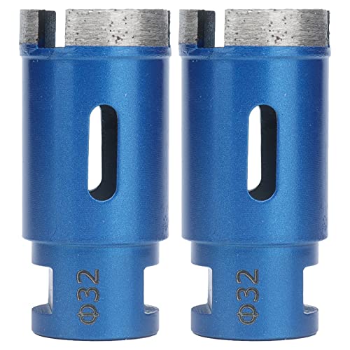 2 Stcs Fliesenloch Sägen -Bohrbits, trockener Diamantkern -Bohrer -Set, geschärfte robuste blaue Bohrlochsägen, für Porzellan, Keramik, Marmor, Glas, Steinsteine 12,6 Zoll 2 Stcs Fliesenloch Sägen -Bohrbits, trockener Diamantkern -Bohrer -Set, geschärfte robuste blaue Bohrlochsägen, für Porzellan, Keramik, Marmor, Glas, Steinsteine 12,6 Zoll von Cerlyiont