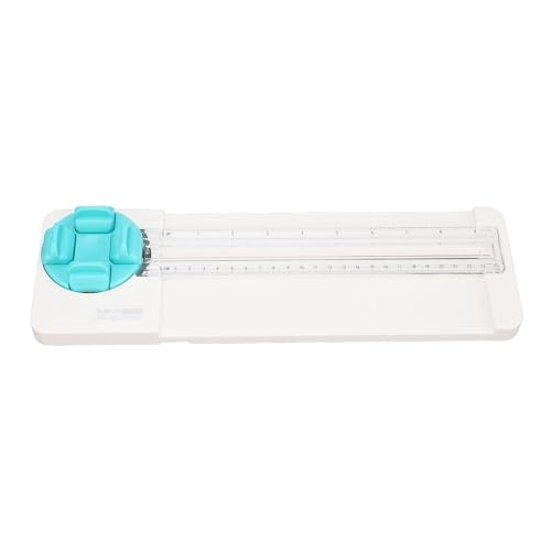 Paper Cutter, Paper Trimmer, 4in1 Paper Cutters for Crafting, Multi Function Paper Slicer with Straight, Wavy, Dotted, and Creasing, Scrapbooking Tool for Cutting Cardstock, Coupon (Green) von Cerlyiont
