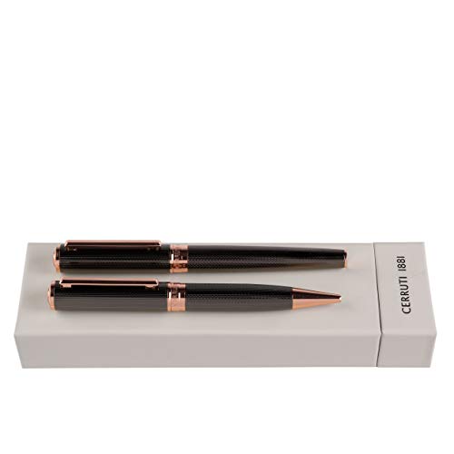 Cerruti 1881 Schreib-Set MOTLEY Gun | Kugelschreiber und Füllfederhalter in Geschenk-Etui von Cerruti