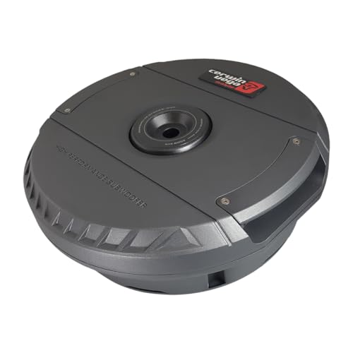 Cerwin-Vega Vega Passiver Subwoofer für Autoreifen, flach, 300 W, RMS, Ultimatives platzsparendes Auto-Audiosystem, tiefer Bass, einfache Installation, resonantes Gehäuse, passend für die meisten von Cerwin Vega Mobile CV