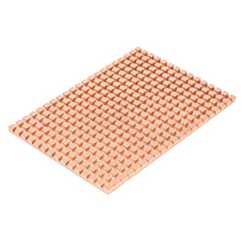 Cetfuro 100X70MM Reines Kupfer KüHler KüHlköRper Flossen PC Htpc Laptop Notebook Mechanische SSD Festplatte Router KüHler (3MM) von Cetfuro