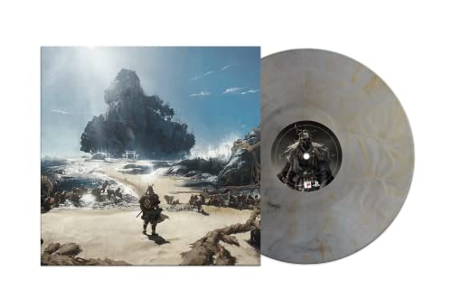 Ghost of Tsushima: Music from Iki Island & Legends Grey with Gold Swirl Colored Vinyl LP (Limited Edition) von Le Dzx