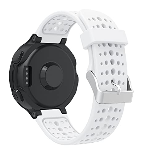Chainfo Uhrenarmband kompatibel mit Garmin Forerunner 235 / Forerunner 230 / Forerunner 735, Premium Weiches Silikon Verstellbarer Ersatzgurt (Pattern 2) von Chainfo
