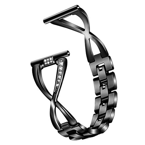 Chainfo kompatibel mit Amazfit GTS/GTS 2 / GTS 2 Mini Armband, Unisex Edelstahl Schnellspanner Uhrenarmband (20mm, Pattern 3) von Chainfo