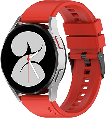Chainfo kompatibel mit Galaxy Watch Heart-S/Watch Heart-L Soft Silikon Classic Ersatz Uhrenarmbänder (Pattern 9) von Chainfo