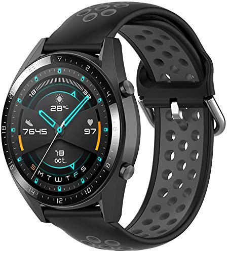Chainfo kompatibel mit Polar Vantage M/Vantage M2 / Grit X/Grit X PRO Armband, Silikon Uhrenarmband Sportarmband (22mm, Pattern 13) von Chainfo
