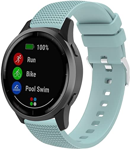 Chainfo kompatibel mit Ticwatch Pro X/Pro 3 lite/Pro 3 / Pro 2020 / Pro 2021 Armband, Silikon Uhrenarmband Sportarmband (22mm, Pattern 1) von Chainfo