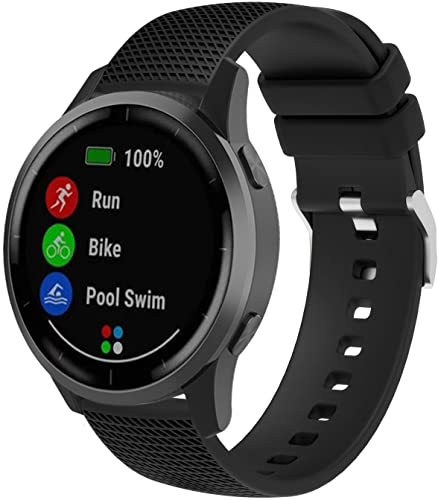 Chainfo kompatibel mit Ticwatch Pro X/Pro 3 lite/Pro 3 / Pro 2020 / Pro 2021 Armband, Silikon Uhrenarmband Sportarmband (22mm, Pattern 10) von Chainfo