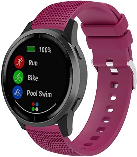 Chainfo kompatibel mit Ticwatch Pro X/Pro 3 lite/Pro 3 / Pro 2020 / Pro 2021 Armband, Silikon Uhrenarmband Sportarmband (22mm, Pattern 6) von Chainfo
