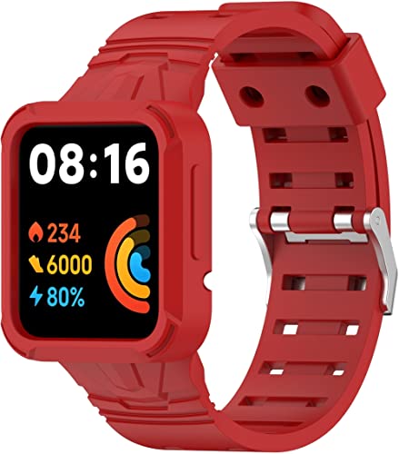 Chainfo kompatibel mit Xiaomi MI Watch lite 2 / Redmi Watch 2 Soft Silikon Classic Ersatz Uhrenarmbänder (Pattern 7) von Chainfo