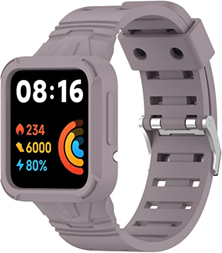 Chainfo kompatibel mit Xiaomi MI Watch lite 2 / Redmi Watch 2 Soft Silikon Classic Ersatz Uhrenarmbänder (Pattern 8) von Chainfo