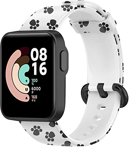 Chainfo kompatibel mit Xiaomi Mi Watch Lite/Redmi Watch Soft Silikon Classic Ersatz Uhrenarmbänder (Pattern 6) von Chainfo