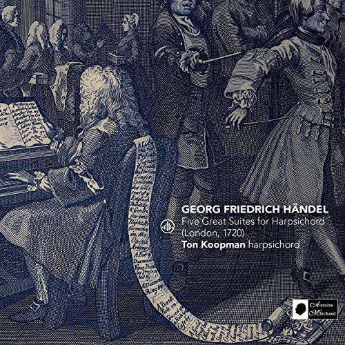 Five Great Suites for Harpsichord (London,1720) von Challenge Classics (H'Art)