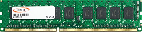 CSX CSXD3EC1866L2R8-8GB 8GB DDR3-1866MHz PC3L-14900E 2Rx8 512Mx8 18Chip 240pin CL13 1.35V LV ECC Unbuffered DIMM Arbeitsspeicher von Champion CSX