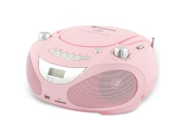 Boombox CD/Radio/MP3/USB Pink Boombox CD/Radio/MP3/USB Pink von Champion