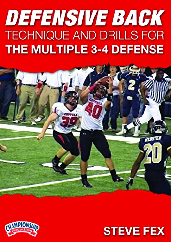 Steve Fex: Defensive Back Technique and Drills for the Multiple 3-4 Defense (DVD) von Championship Productions, Inc.
