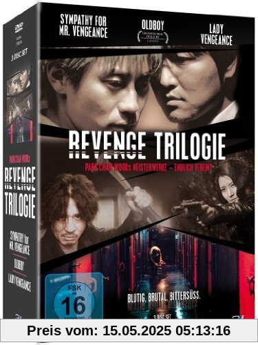 Revenge Trilogie (Sympathy for Mr. Vengeance / Oldboy / Lady Vengeance) [3 DVDs] von Chan-Wook Park
