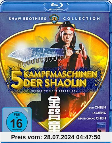 Die 5 Kampfmaschinen der Shaolin - The Kid With The Golden Arm  (Shaw Brothers Collection) (Blu-ray) von Chang Cheh