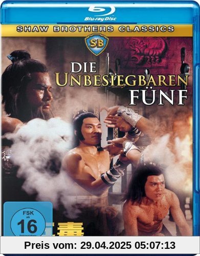 Die unbesiegbaren Fünf - Shaw Brothers Classics [Blu-ray] von Chang Cheh