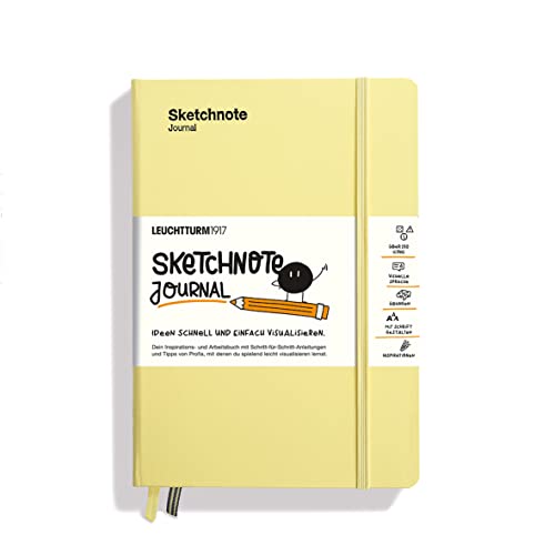 LEUCHTTURM1917 Sketchnote Journal - Notizen & Ideen schnell und einfach visualisieren - Deutsch/Vanille von Change Journal