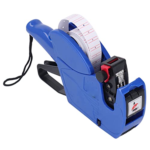 Changor Preisschildgerät, Preisauszeichnungsmaschine, einfach zu bedienende Mehrzweckmaschine für Lager(Blau) von Changor