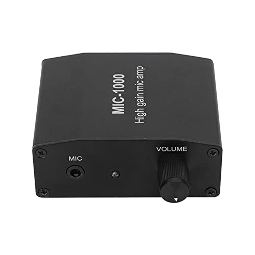 High Gain Mic Amp, ALC Automatic Level Control Mikrofonverstärker DC 5V 1000-fache Verstärkung für Audio von Changor