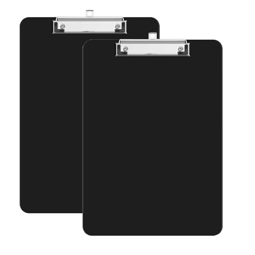 Klemmbrett A4, 2er Klemmbrettmappe mit Robustem Clip und Loch Zum Aufhängen Zwischenablage Schreibblock für Büro Klemmbrett A4, 2er Klemmbrettmappe mit Robustem Clip und Loch Zum Aufhängen Zwischenablage Schreibblock für Büro von Changxin