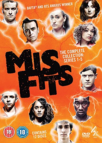 Misfits: The Complete Collection - Series 1-5 [12 DVDs] [UK Import] von Channel 4