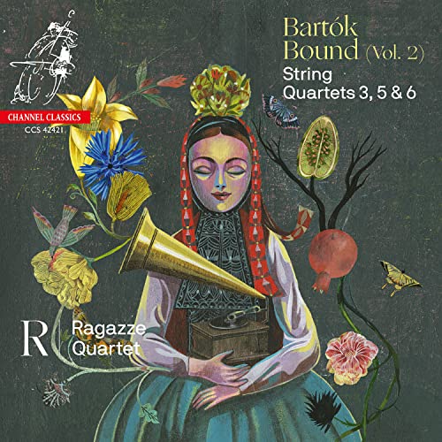 Bartok Bound Vol. 2 - Streichquartette 3,5,& 6 von Channel Classics