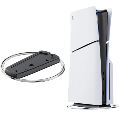 Chanurae Vertikaler Standfuß für PS5 Slim und Playstation 5 Pro - ABS Anti-Rutsch Stand - Ständer Zubehör für PS5 Konsole Chanurae Vertikaler Standfuß für PS5 Slim und Playstation 5 Pro - ABS Anti-Rutsch Stand - Ständer Zubehör für PS5 Konsole von Chanurae