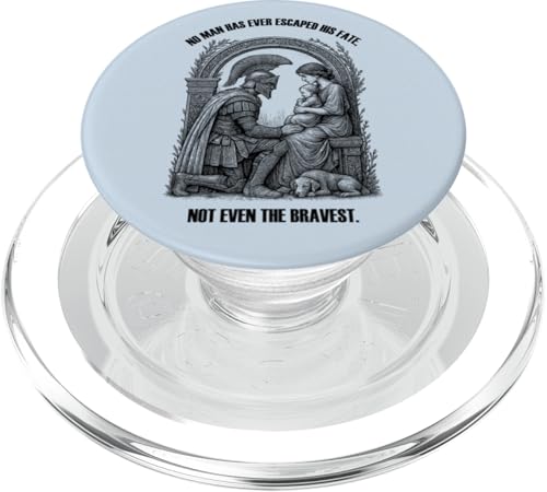 Die Ilias - Homer Griechische Mythologie - Hektor PopSockets PopGrip für MagSafe von Chapter Keepers